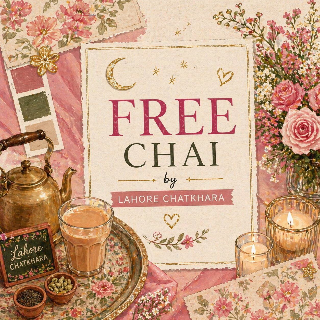Free Chai by Lahore Chatkhara