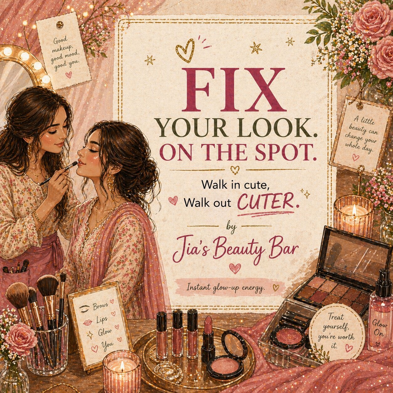 Free Makeovers by Jia's Beauty Bar
